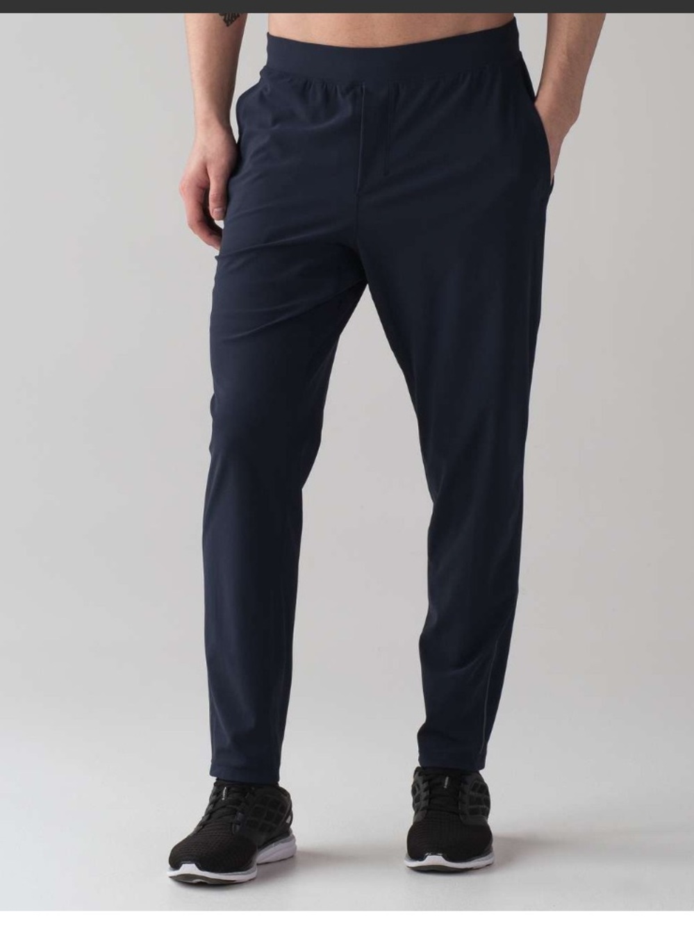 Lululemon Men’s Navy Twill Chill Athletic Lounge Pants Size Large